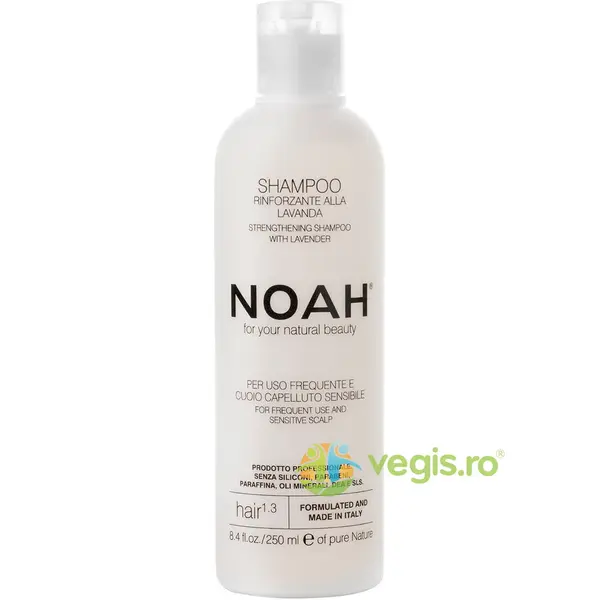 Sampon Natural Fortifiant cu Lavanda pentru Uz Frecvent si Scalp Sensibil (1.3) 250ml