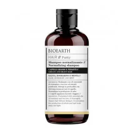 Sampon Normalizant pentru Par Gras cu Salvie si Rozmarin 250ml