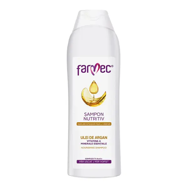 Sampon nutritiv cu Ulei de Argan, 400 ml, Farmec