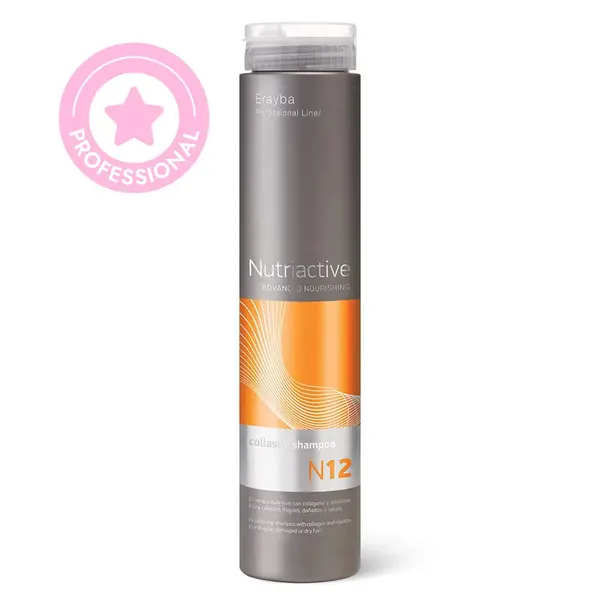Șampon nutritiv pentru păr cu elastină și colagen Erayba N12