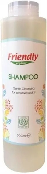 Sampon pentru adulti Friendly Organic - Cu ovaz organic, 500 ml