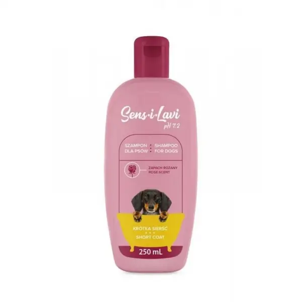 Sampon pentru caini cu blana scurta, SENS-I-LAVI, 250 ml
