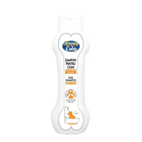 Sampon pentru caini Happy Coby Blana Lucioasa 300 ml