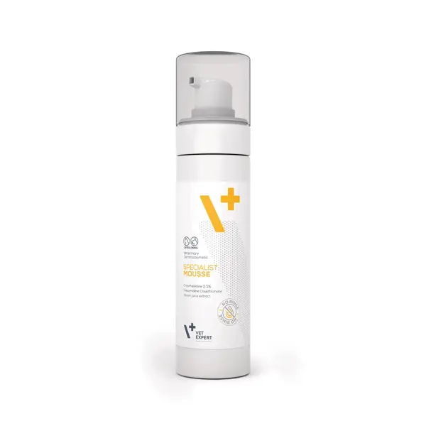Sampon pentru caini pisici Vetexpert Specialist Mousse 150 ml