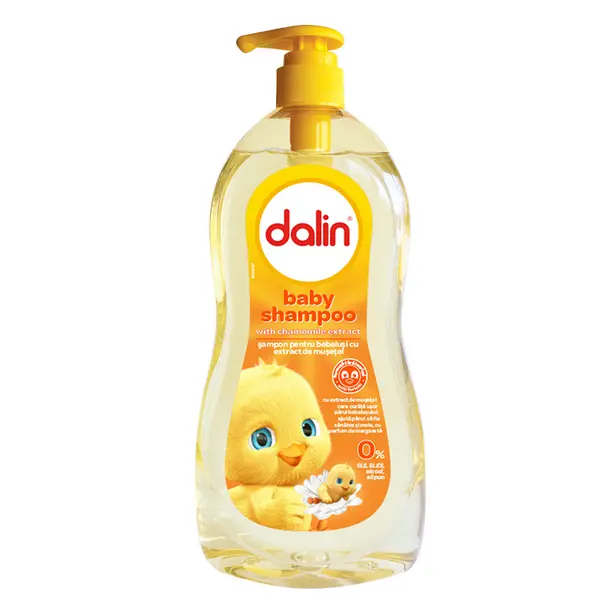 Sampon pentru Copii, Dalin, Puisor, Formula fara Lacrimi, Catifeleaza si Curata Delicat, Hipoalergenic, 700ml