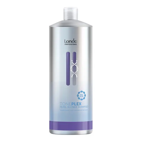 Sampon pentru neutralizarea tonurilor nedorite de galben TonePlex Pearl Blonde, 1000ml, Londa Professional