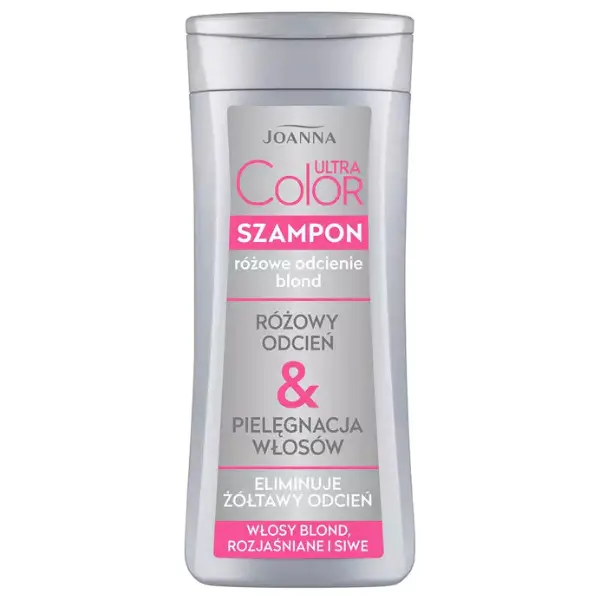 Sampon pentru nuante de blond cu tonuri de roz Ultra Color, Joanna | 200 ml