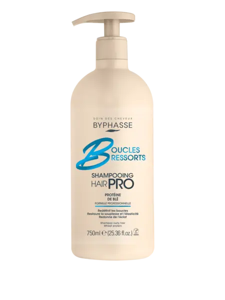 Sampon pentru par cret HairPro, 750ml, Byphasse