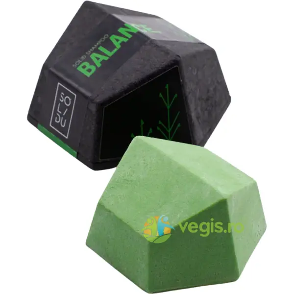 Sampon pentru Par Gras cu Rozmarin si Menta 70g