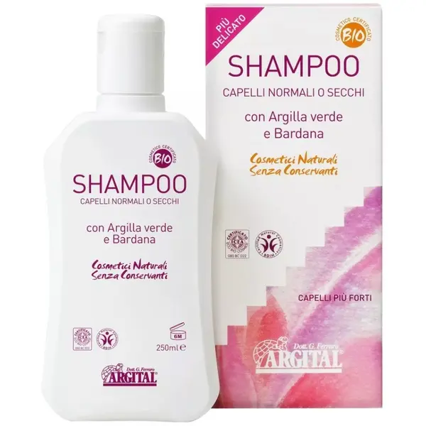Sampon pentru Par Normal si Uscat, 250 ml Argital