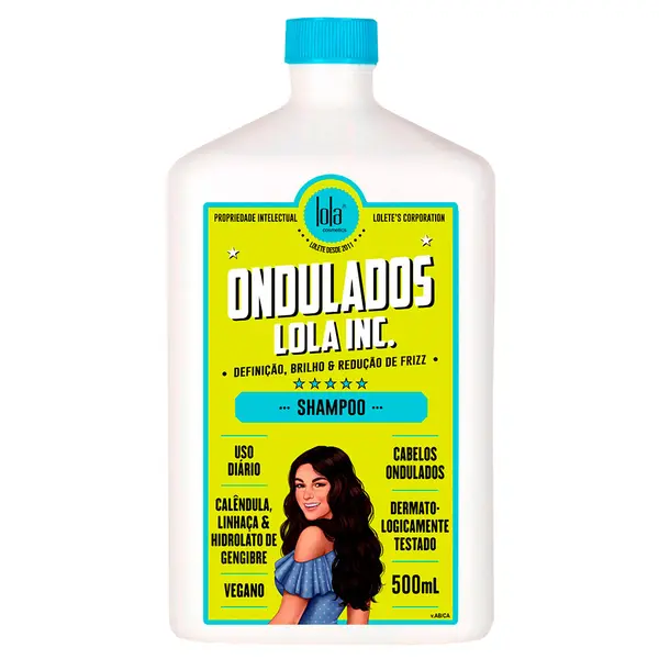 Sampon pentru par ondulat Ondulados, 500ml, Lola Cosmetics