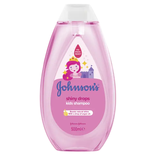 Sampon pentru par stralucitor Kids, 500ml, Johnson&Johnson
