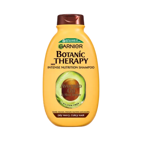 Sampon pentru parul uscat ondulat si cret Botanic Therapy Avocado Oil, 400ml, Garnier
