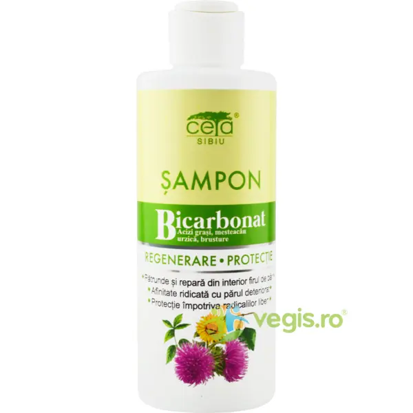 Sampon pentru Regenerare si Protectie cu Bicarbonat 200ml