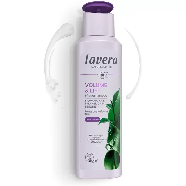 Sampon pentru volum cu matcha bio si keratina - 250 ml