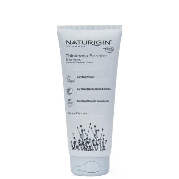 Sampon pentru volum, ingrosarea si fortifierea parului subtire Thickness Booster, 200ml, Naturigin