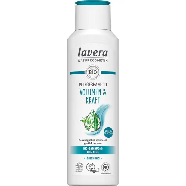 Sampon pentru volum si par puternic cu bambus bio si alge bio - 250 ml