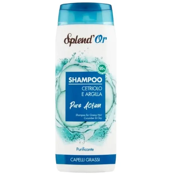 Sampon Purifiant Splend'Or, Castravete si Argila, 300 ml