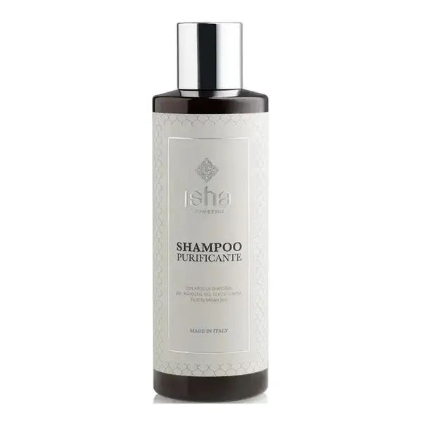 Sampon purificant cu argila Ghassoul, 200ml, Isha