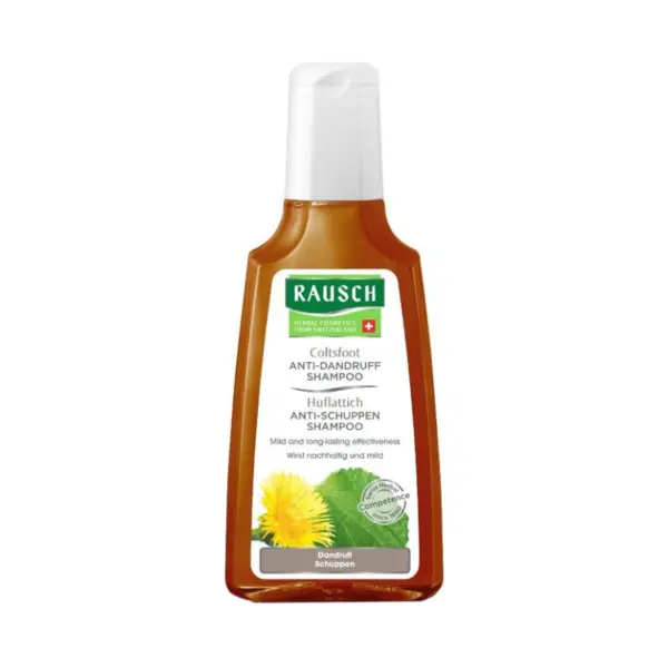 Sampon, Rausch, Huflattich, cu Brusture, Anti-Matreata, impotriva Neurodermatitei si Psoriazisului, 40ml