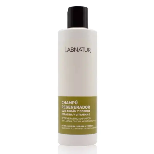 Sampon regenerant cu argan, jojoba si keratina, 250ml, LabNatur