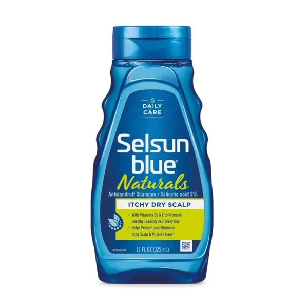 Sampon, Sanofi, Selsun Blue Naturals, Anti-Matreata, cu Acid Salicilic 3%, Impotriva Mancarimii Scalpului, 325ml