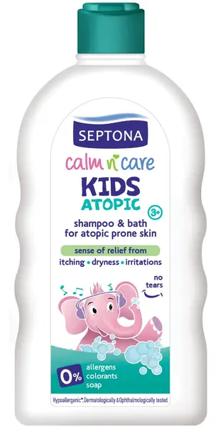 Sampon si gel de dus pentru piele atopica, 200ml, Septona