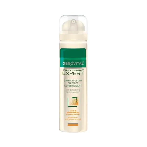 Sampon uscat cu efect conditionat Tratament Expert, 200 ml, Gerovital