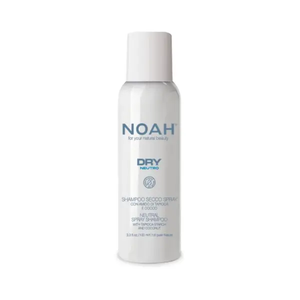 Sampon uscat fara apa cu amidon de tapioca si cocos Neutral, 100ml, Noah
