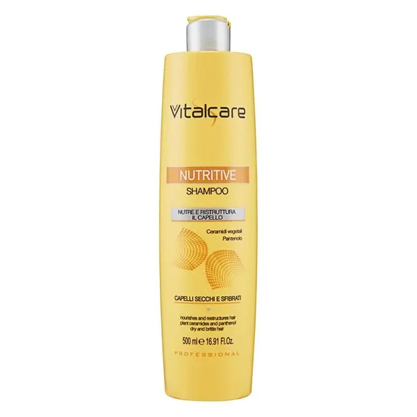 Sampon Vitalcare Nutritive, pentru Par Uscat si Fragil, 500 ml