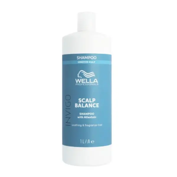 Sampon Wella Professionals Invigo Scalp Balance Sensitive Scalp Shampoo pentru Scalp Sensibil, 1000 ml