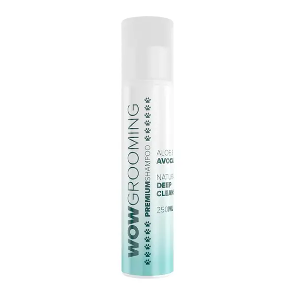 Sampon WOW Grooming Curatare Profunda cu aloe si avocado 1:32 - 250 ml