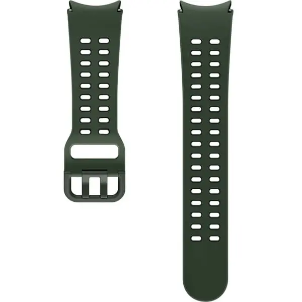 Samsung Bratara Extreme Sport Band (Medium/Large) pentru SAMSUNG Galaxy Watch6, ET-SXR94LGEGEU, Verde Negru
