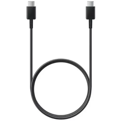 Samsung Cablu de Date Type-C la Type-C, 480Mbps, 2.1A, 1m - Samsung (EP-DA905BBE) - Black (Bulk Packing)