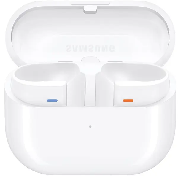 Samsung Carcasa de incarcare Samsung pentru casti Samsung Galaxy Buds3 Pro, USB-C, suport incarcare wireless (Qi), Alb