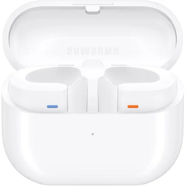 Samsung Carcasa de incarcare Samsung pentru casti Samsung Galaxy Buds3, USB-C, suport incarcare wireless (Qi), Alb