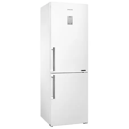 Samsung Combina frigorifica Samsung RB33J3515WW/EF, 339 l, No Frost, Clasa E, All-Around Cooling, H 185 cm, Alb
