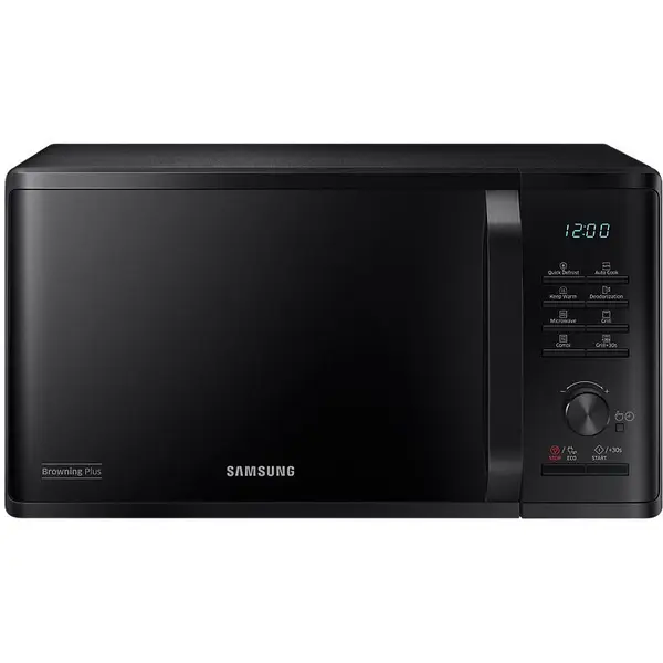 Samsung Cuptor cu microunde Samsung MG23K3515AK/OL, 23l, 800W, Grill, Negru