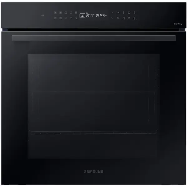 Samsung Cuptor incorporabil Bespoke Samsung NV7B4020ZAK/U2, Electric, 76 l, Autocuratare catalitica, Display touch, SmartThings Cooking, Clasa A+, Negru