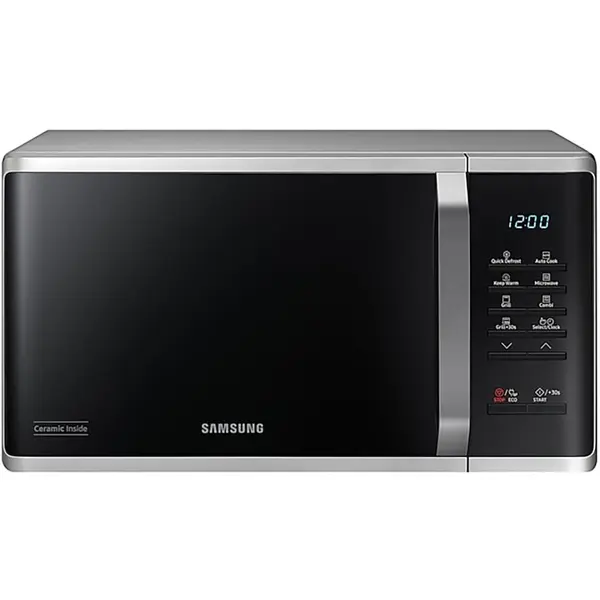 Samsung Cuptor microunde cu grill Samsung MG23K3523AS/E2, 23 l, 800W, Argintiu