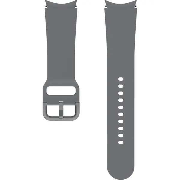Samsung Curea Ceas Samsung Galaxy Watch4 / Galaxy Watch4 Classic / Galaxy Watch5 / Galaxy Watch5 Pro, Sport Band, M/L, 20mm, Gri ET-SFR87LJEGEU