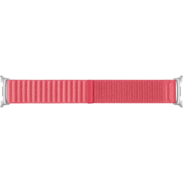 Samsung Curea Smartwatch Samsung Fabric pentru Galaxy Watch8 / Watch8 Classic (M/L), Red