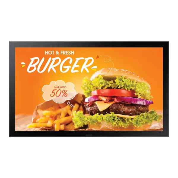 Samsung Display Profesional IPS LED Samsung 24 LH24OHBEBGBXEN, Full HD (1920 x 1080), HDMI, Bluetooth, Negru