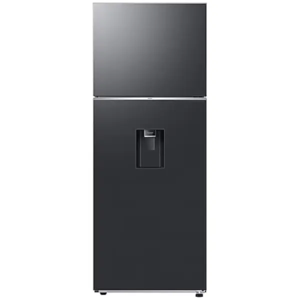Samsung Frigider cu doua usi Samsung RT47CG6726B1EO, Capacitate 462 l, Clasa E, No Frost, Dozator de apa, All Around Cooling, WiFi, Smart Control, Dark Inox