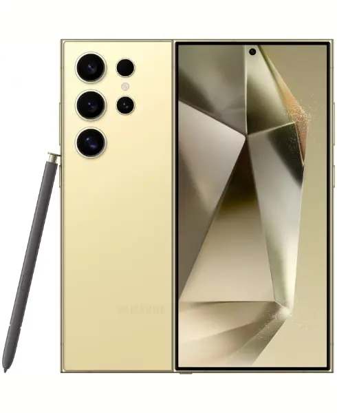 Samsung Galaxy S24 Ultra 5G Dual Sim 256 GB Titanium Yellow Foarte bun