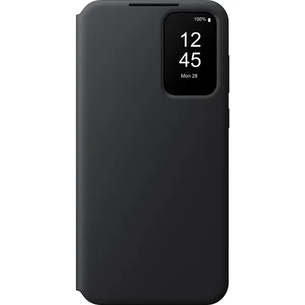 Samsung Husa de protectie Samsung Flip Smart View Wallet Case pentru Galaxy A55 5G, Negru
