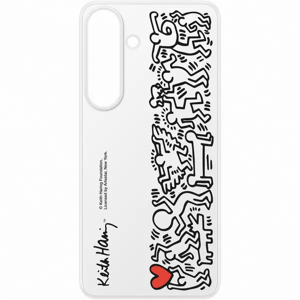 Samsung Husa de protectie Samsung Flipsuit Case pentru Galaxy S25, Alb