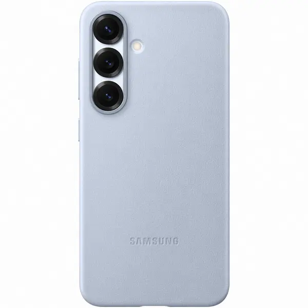 Samsung Husa de protectie Samsung Kindsuit Leather Case pentru Galaxy S25, Albastru deschis