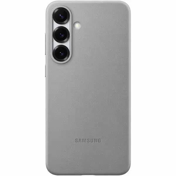 Samsung Husa de protectie Samsung Kindsuit Leather Case pentru Galaxy S25+, Gri