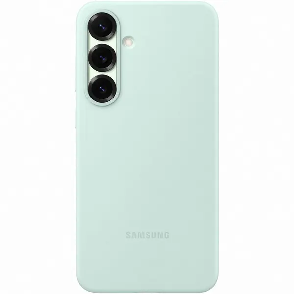 Samsung Husa de protectie Samsung Silicone Case pentru Galaxy S25+, Verde Mint